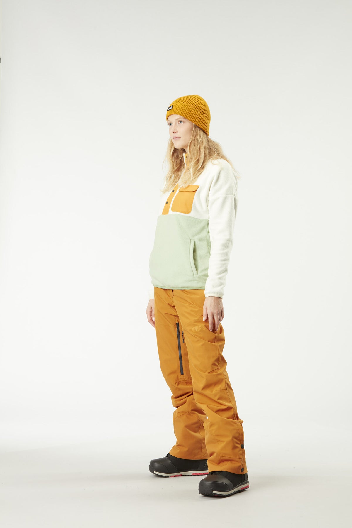 ARCCA 1/4 FLEECE __color:Light_Milk#26