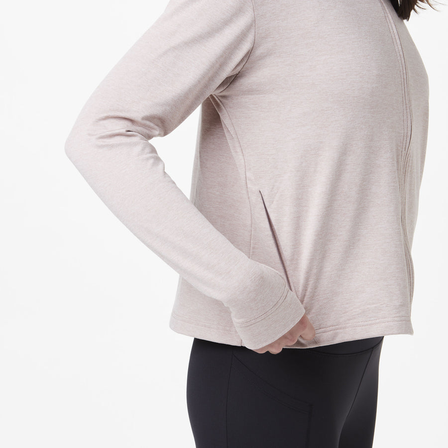CELEST ZIP TECH HOODIE __color:Shadow_Gray#24