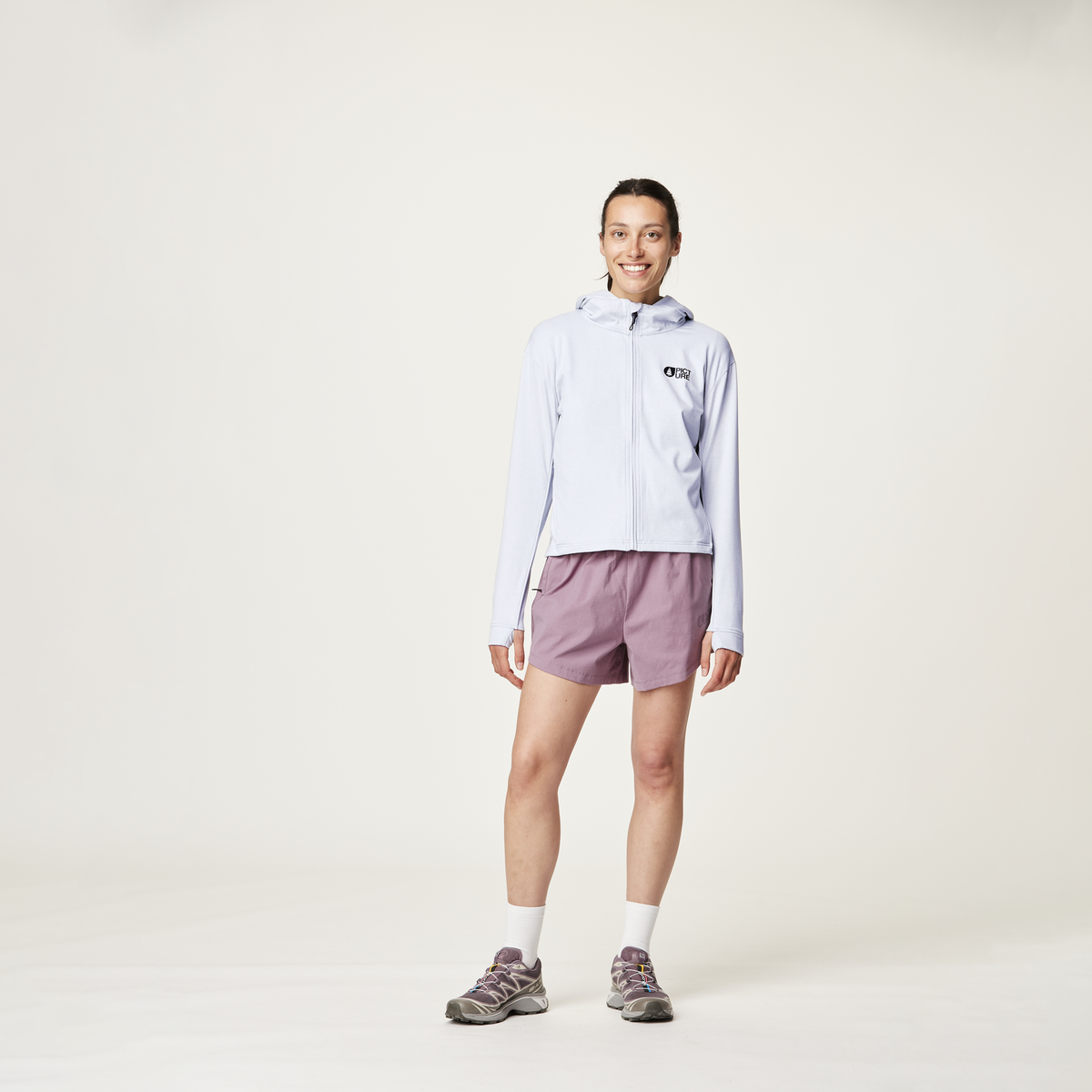 CELEST ZIP TECH HOODIE __color:Plein_air#12