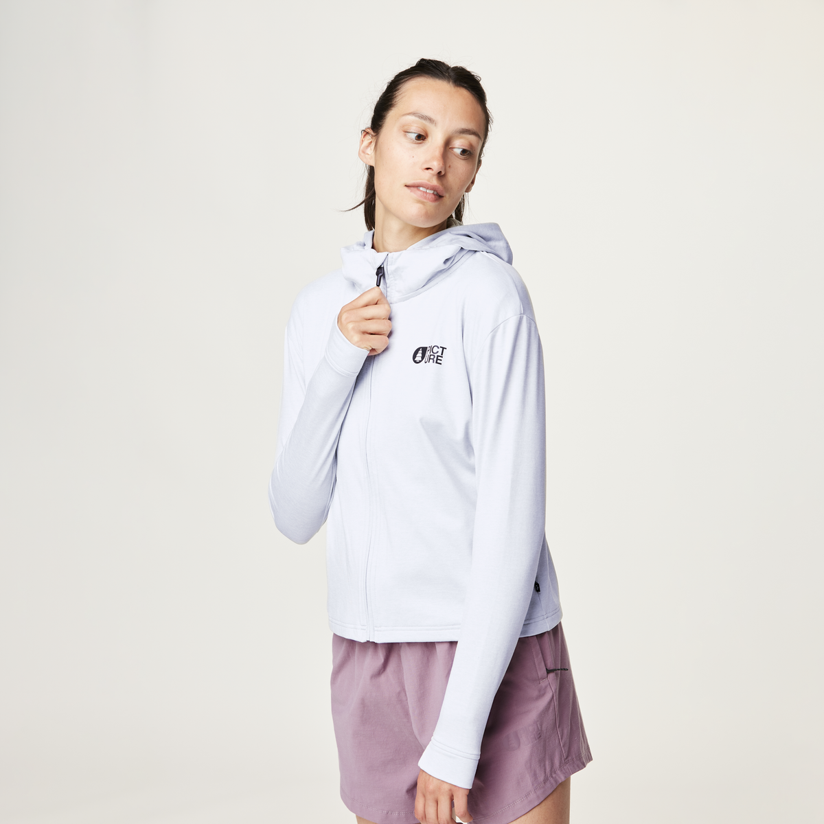 CELEST ZIP TECH HOODIE __color:Plein_air#15