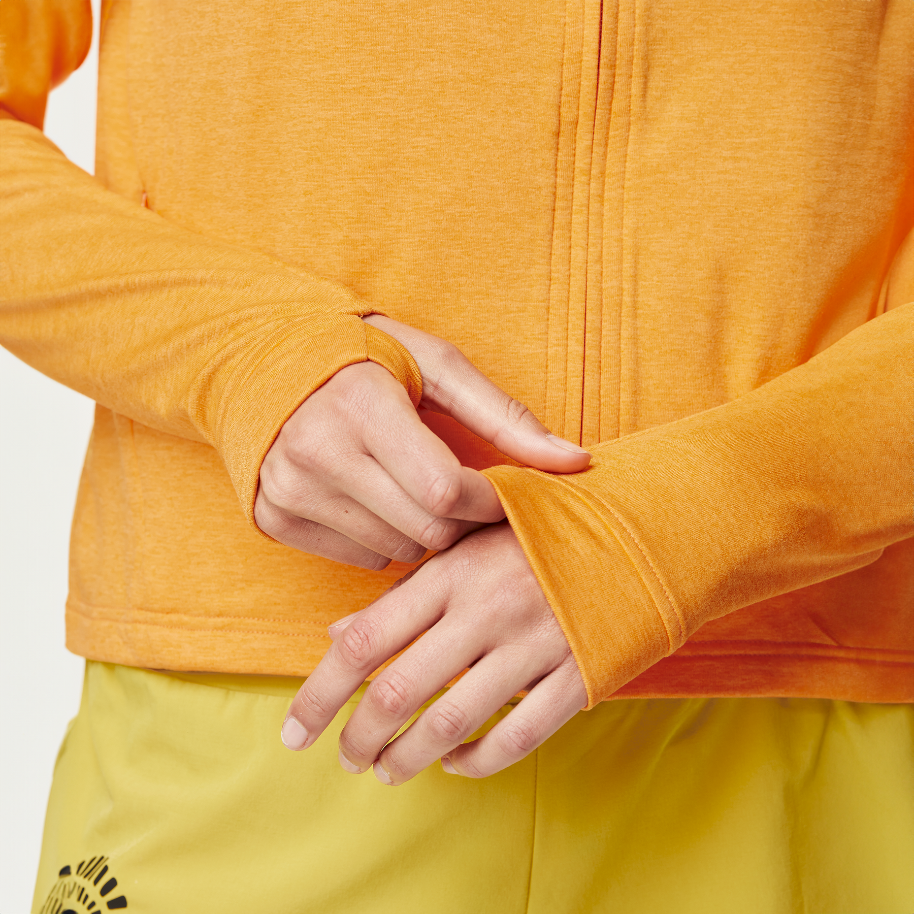 CELEST ZIP TECH HOODIE __color:Bright_Marigold#6