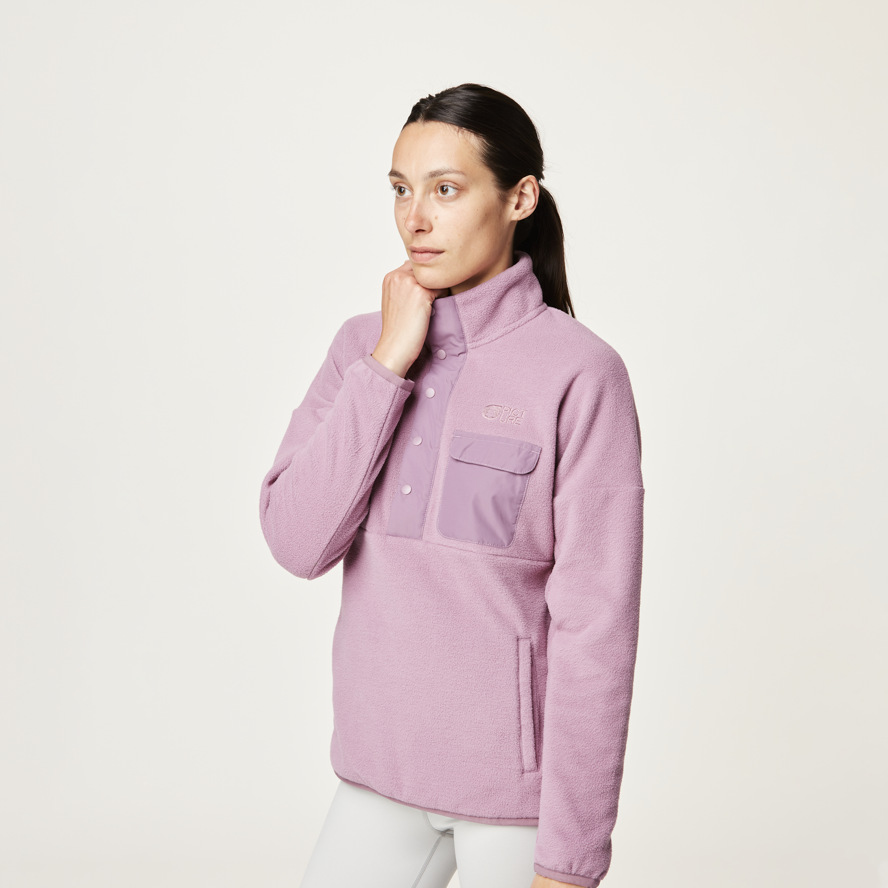 ARCCA 1/4 FLEECE __color:Grapeade#12