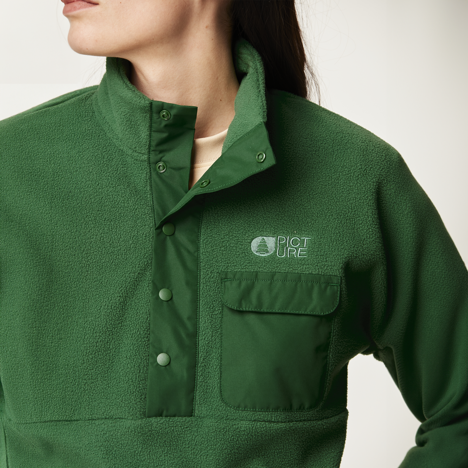 ARCCA 1/4 FLEECE __color:Eden#5