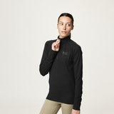 WINDY 1/4 FLEECE __color:Black#3