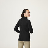 WINDY 1/4 FLEECE __color:Black#4