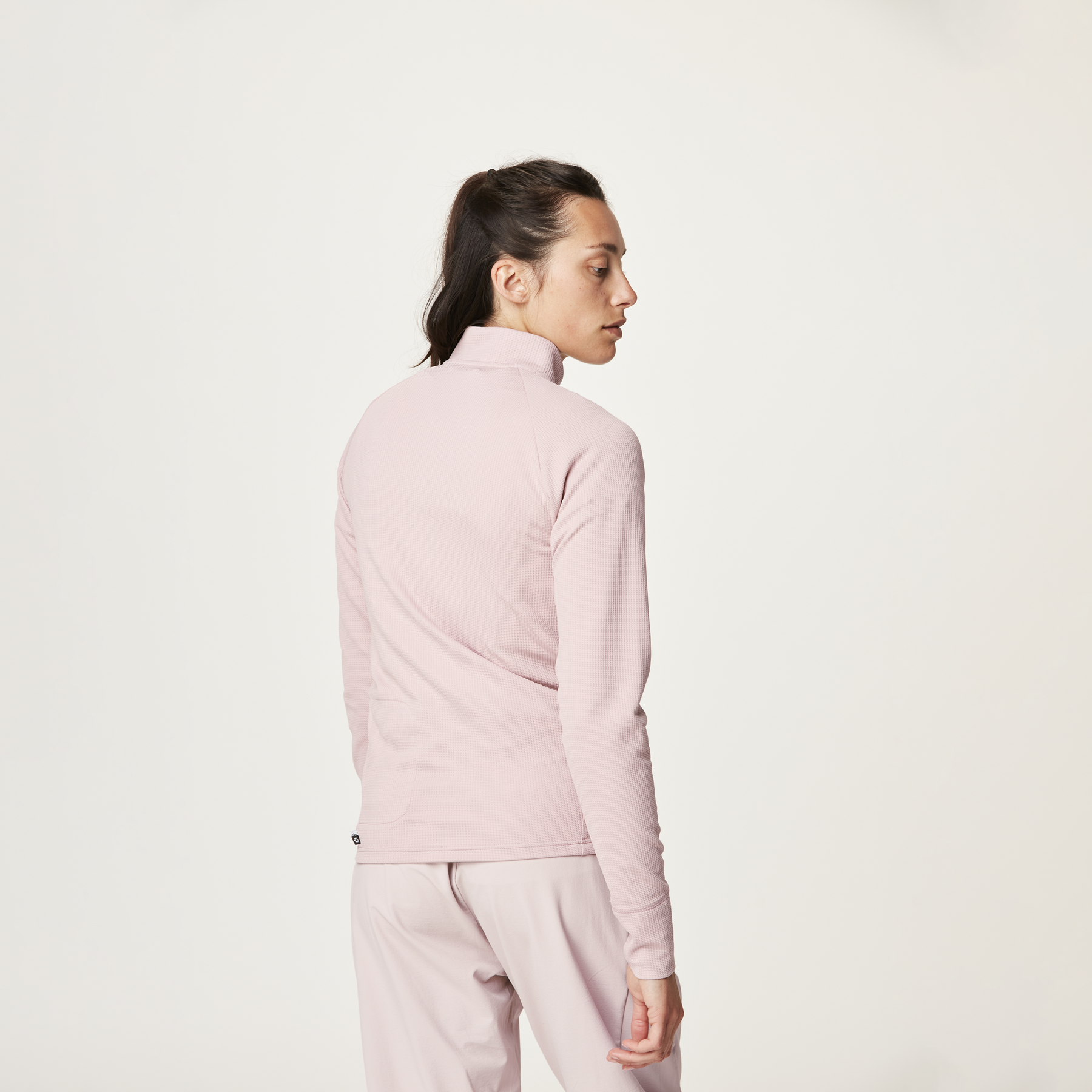 WINDY 1/4 FLEECE __color:Shadow_gray#11