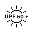 UPF50+ maximum UV protection