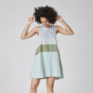 FLOWA DRESS __color:Blue_Surf#0