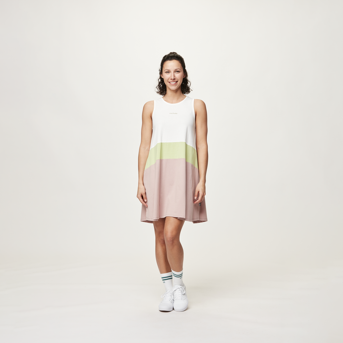 FLOWA DRESS __color:Woodrose#28