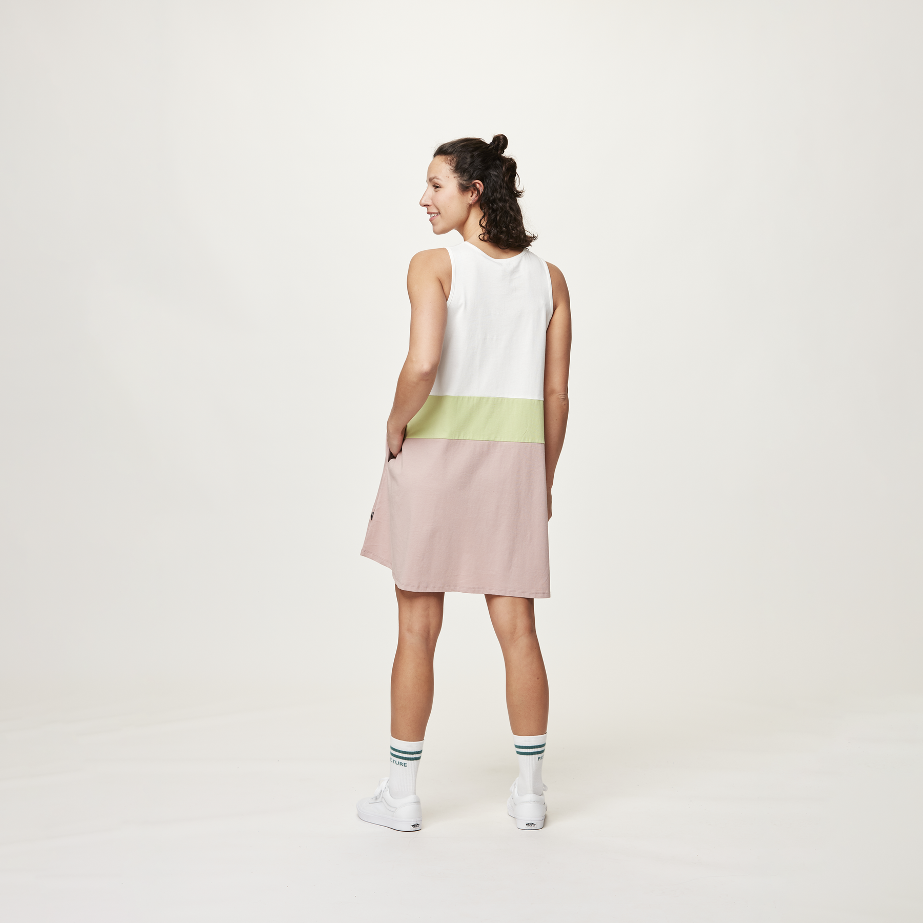 FLOWA DRESS __color:Woodrose#29