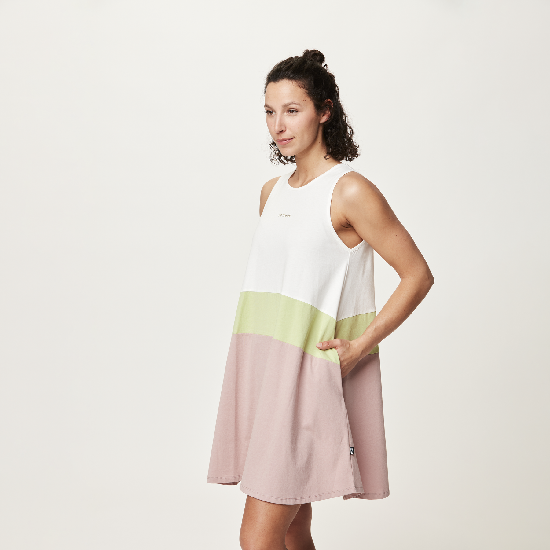 FLOWA DRESS __color:Woodrose#31