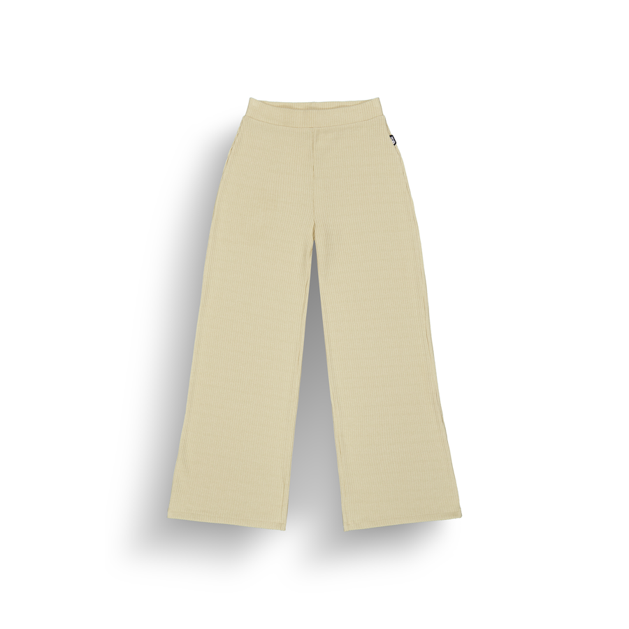 ZIAKY KNIT PANTS __color:Wood_Ash#4