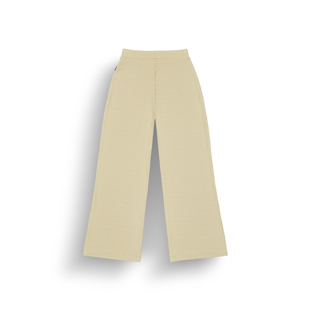 ZIAKY KNIT PANTS __color:Wood_Ash#5