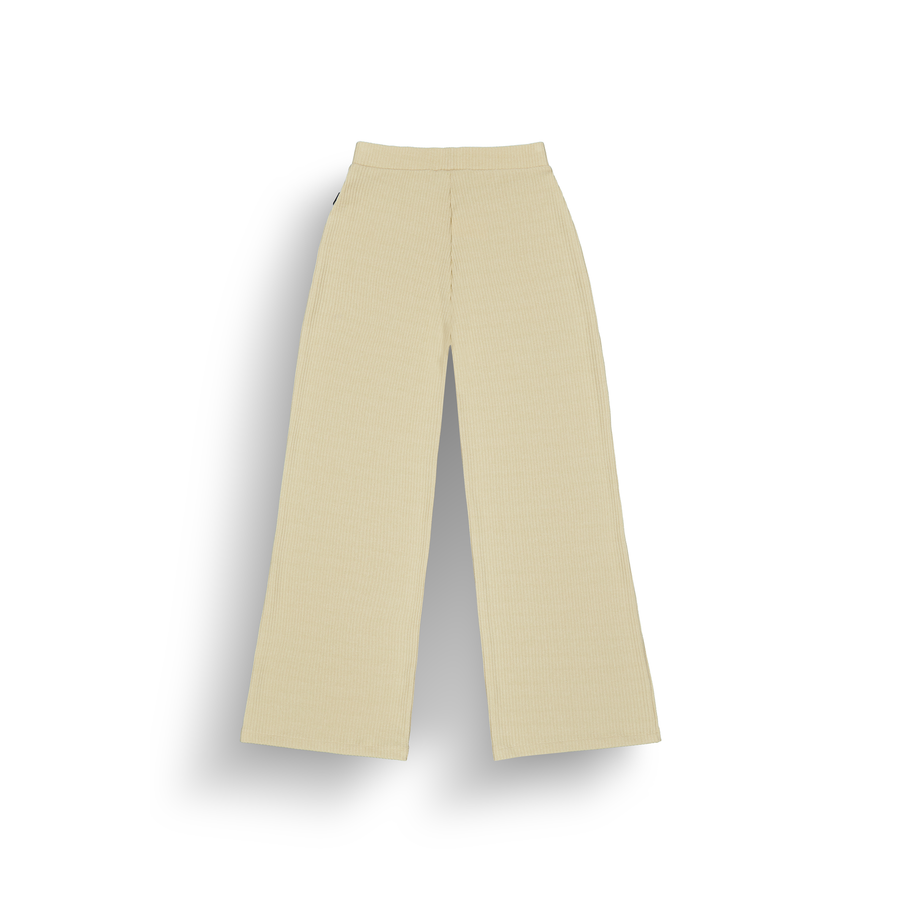 ZIAKY KNIT PANTS __color:Wood_Ash#5