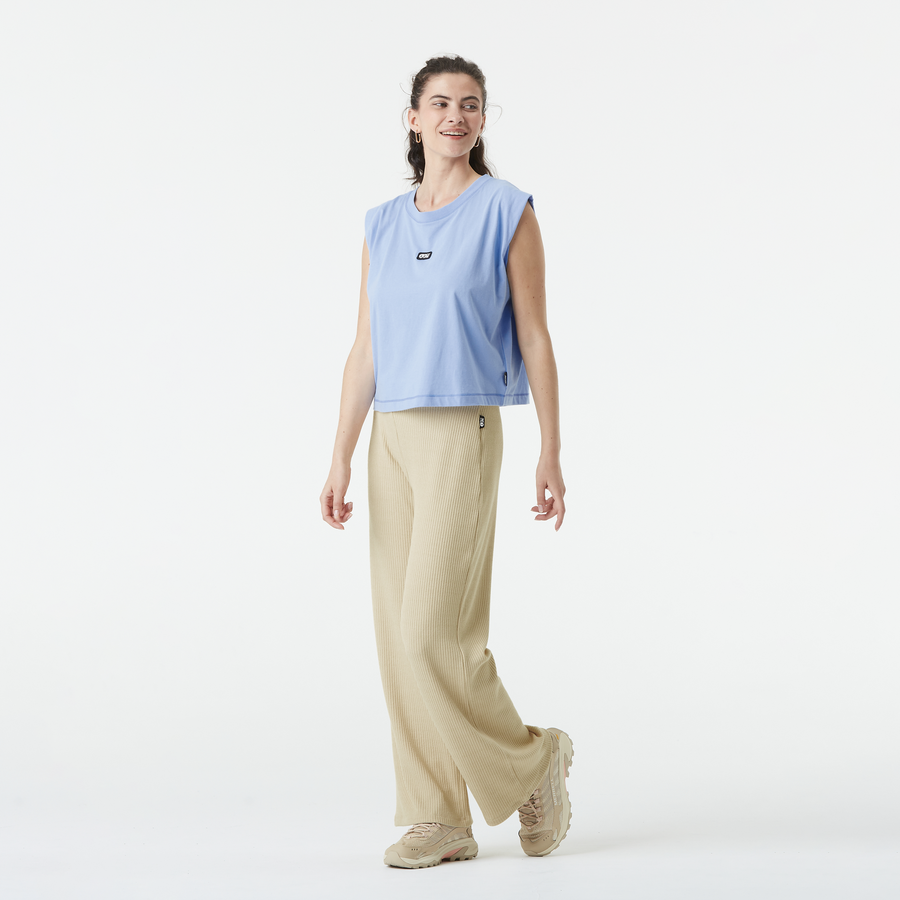 ZIAKY KNIT PANTS __color:Wood_Ash#0