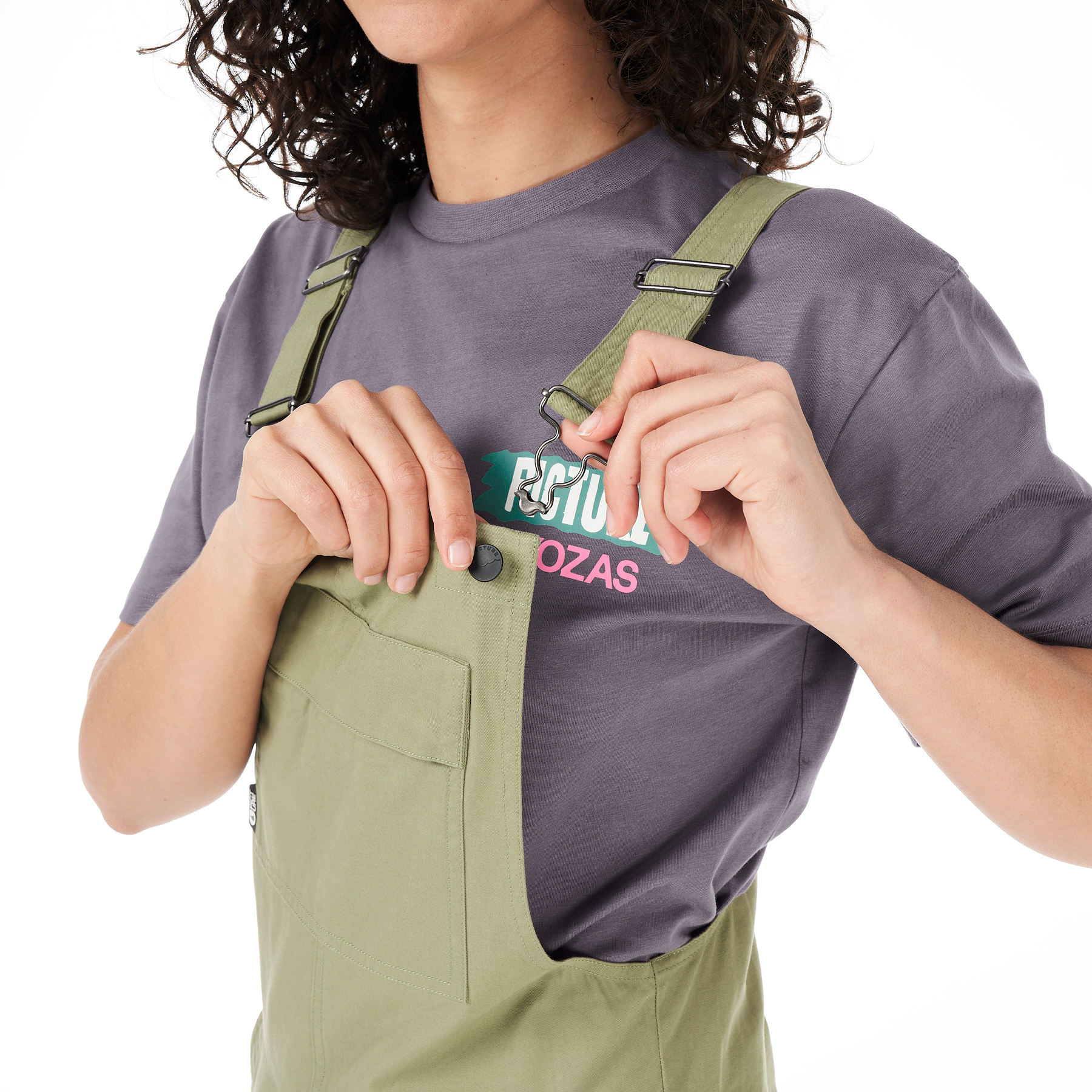 BIBEE OVERALLS __color:Aloe#5