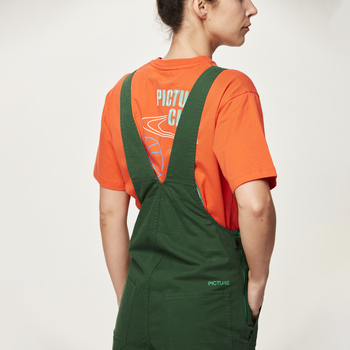 BIBEE OVERALLS __color:Eden#12