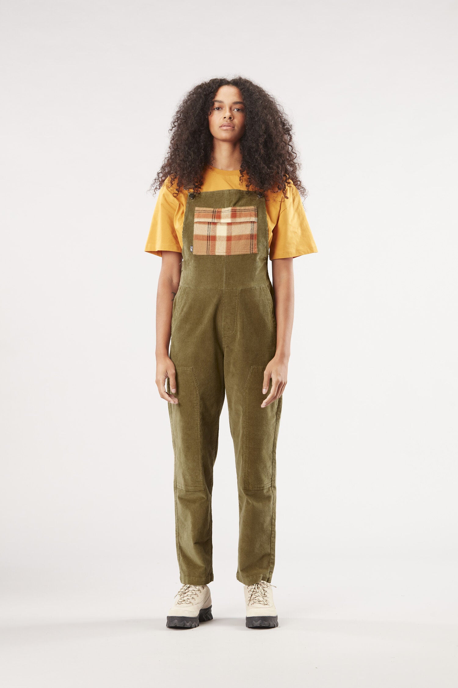 BIBEE CORD OVERALLS __color:Beech#1