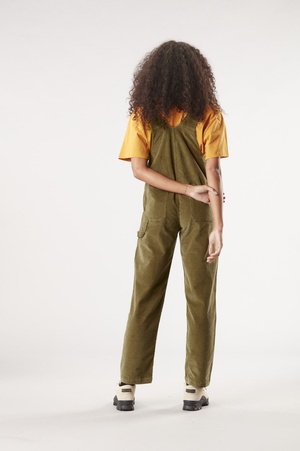 BIBEE CORD OVERALLS __color:Beech#2