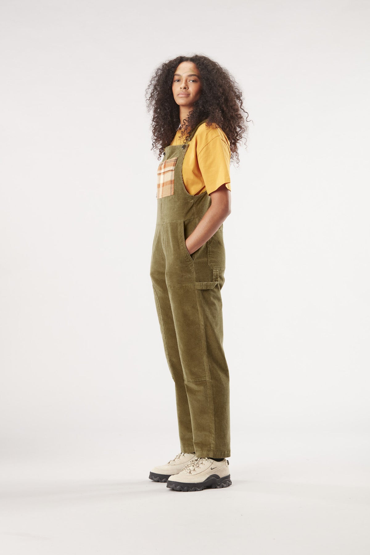 BIBEE CORD OVERALLS __color:Beech#3