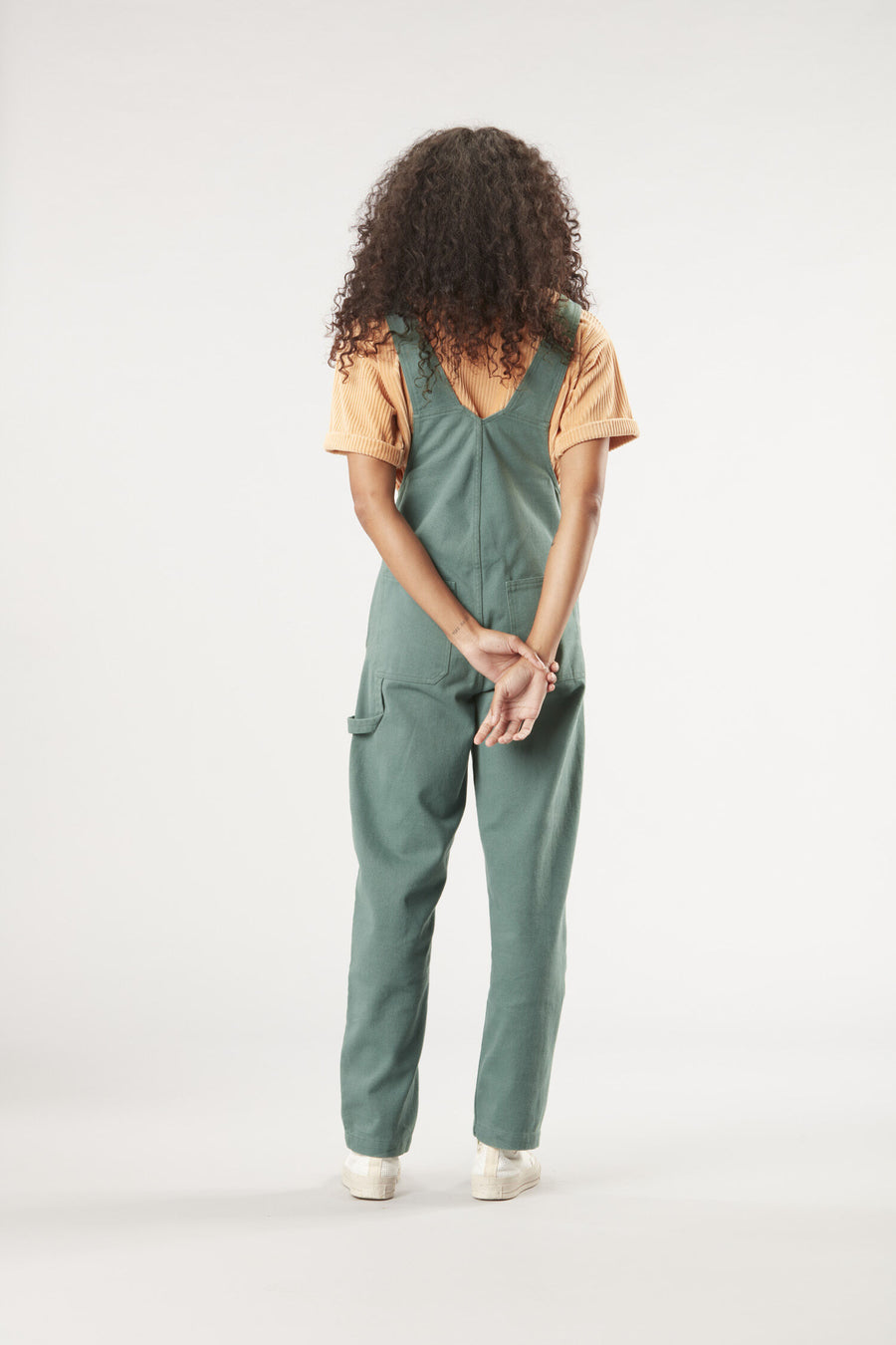 BIBEE DRILL OVERALLS __color:Sea_Pine#2
