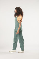 BIBEE DRILL OVERALLS __color:Sea_Pine#3
