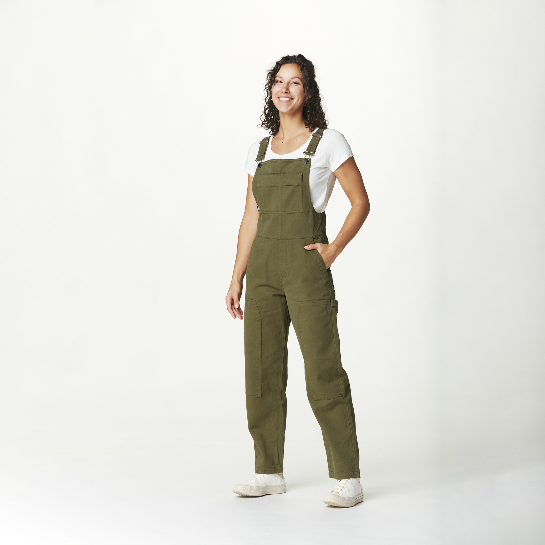 BIBEE DRILL OVERALLS __color:Tobacco#8
