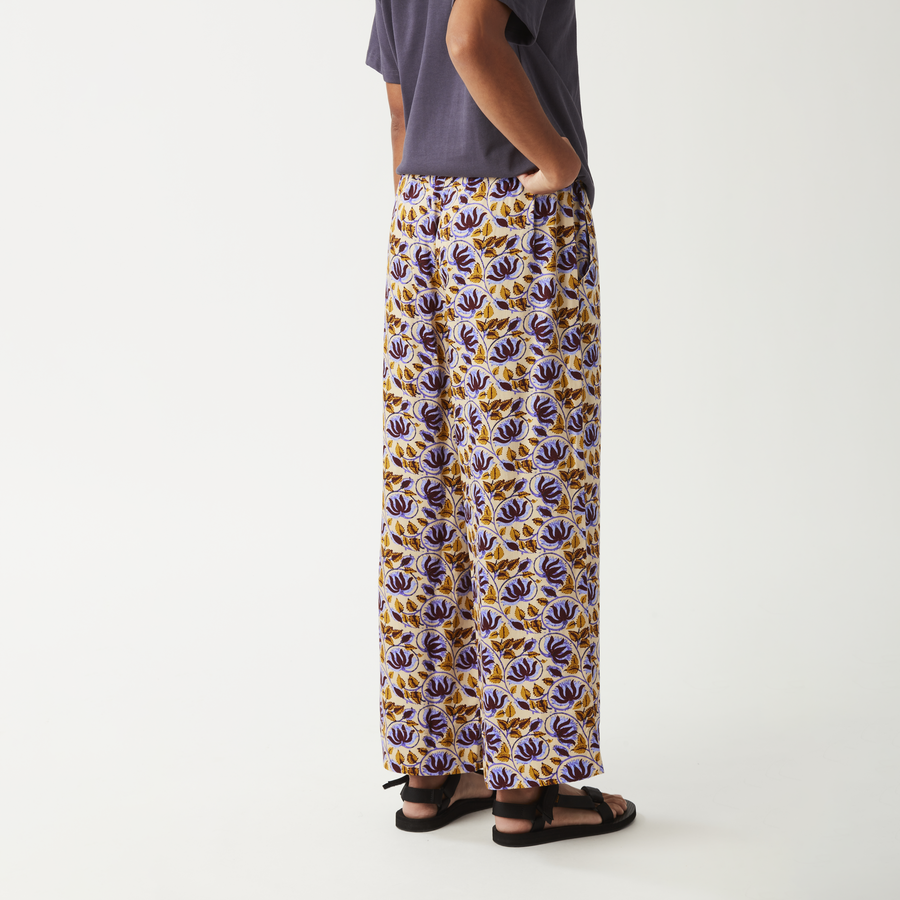TYLITA PRINTED PANTS __color:Alpine_Thistle_Print#2