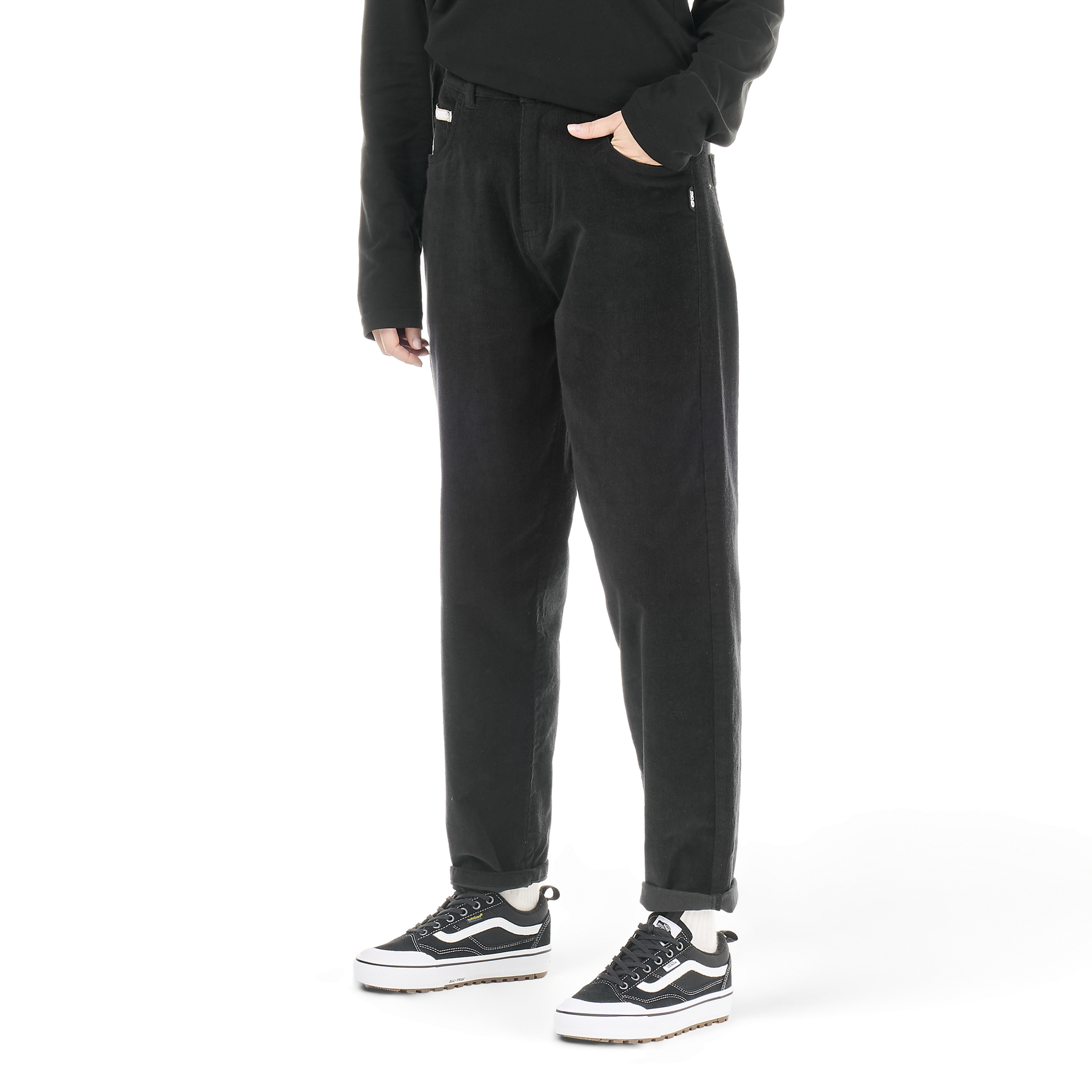CATAVELA CORD PANTS __color:Black#0