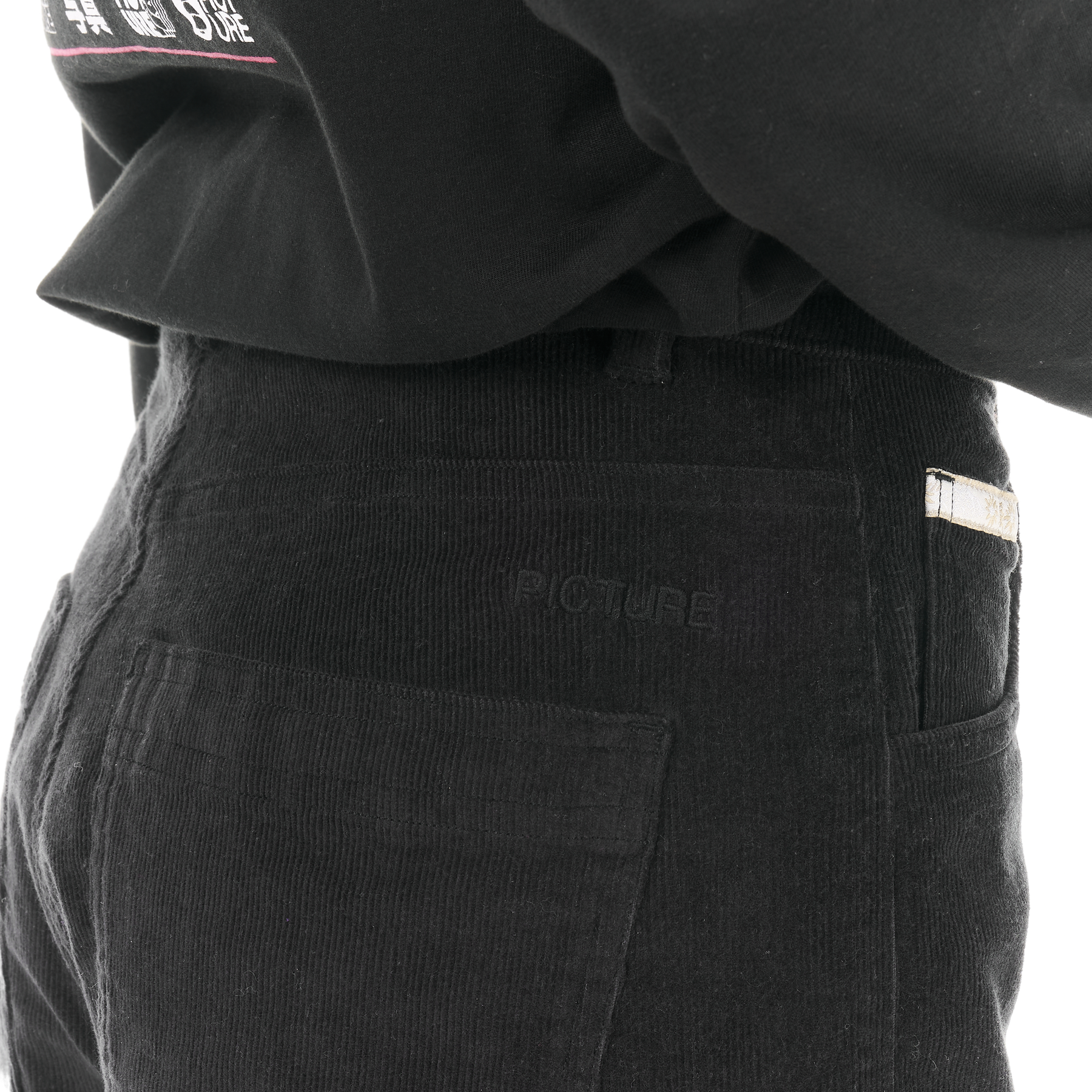 CATAVELA CORD PANTS __color:Black#4