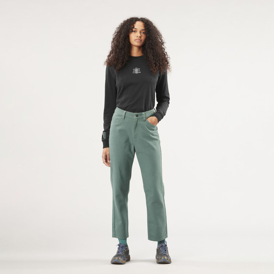 COTAGO DRILL PANTS __color:Sea_Pine#8