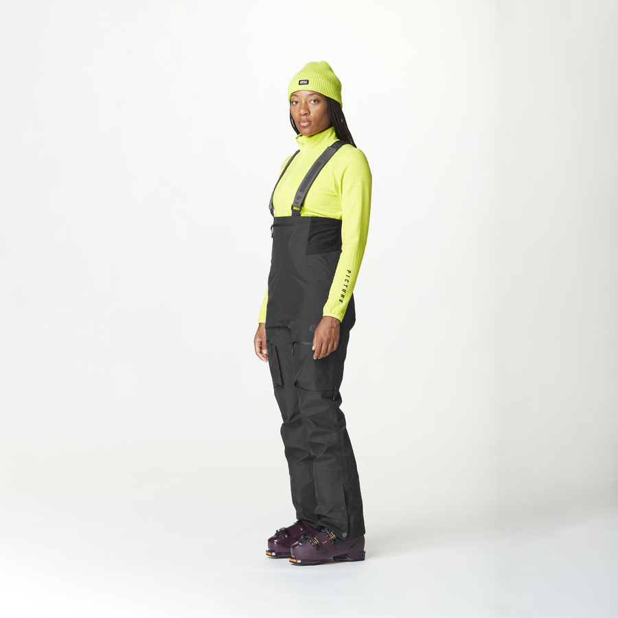 AERON 3L BIB PANTS __color:Black#2