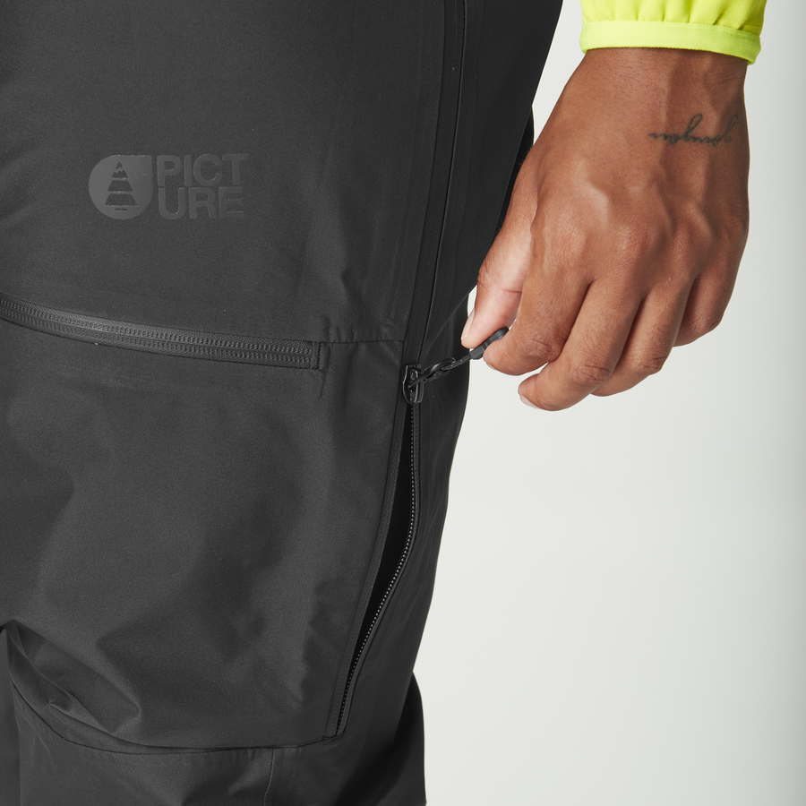 AERON 3L BIB PANTS __color:Black#3