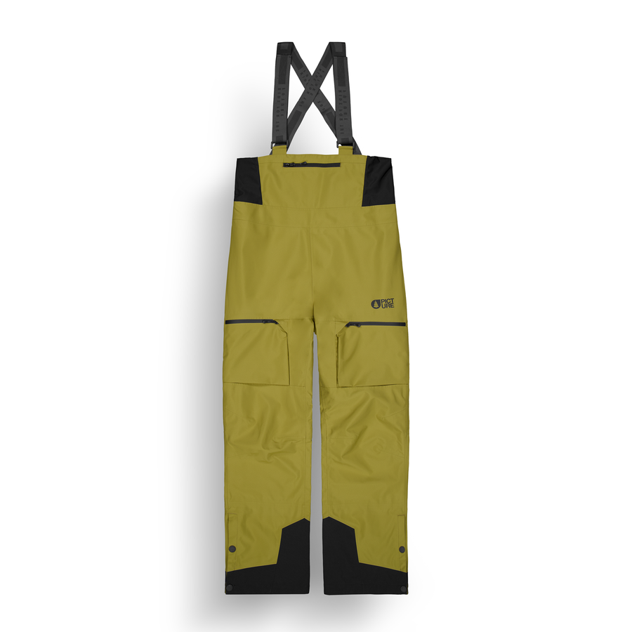 AERON 3L BIB PANTS __color:Green_Moss#12