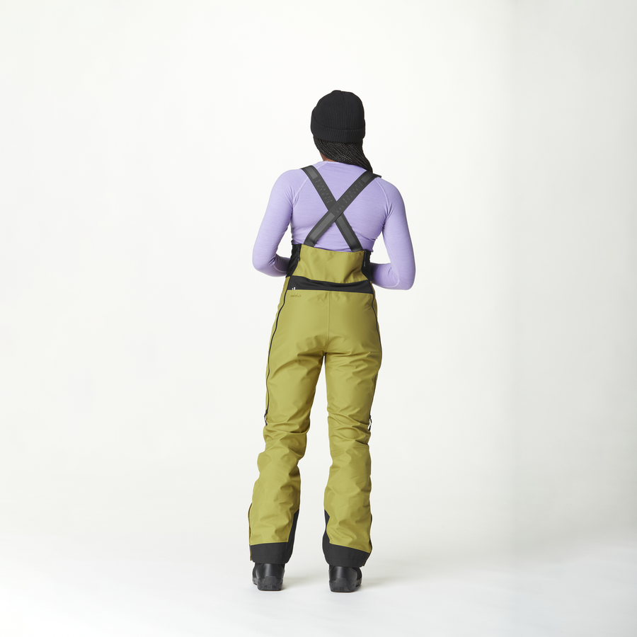 AERON 3L BIB PANTS __color:Green_Moss#8
