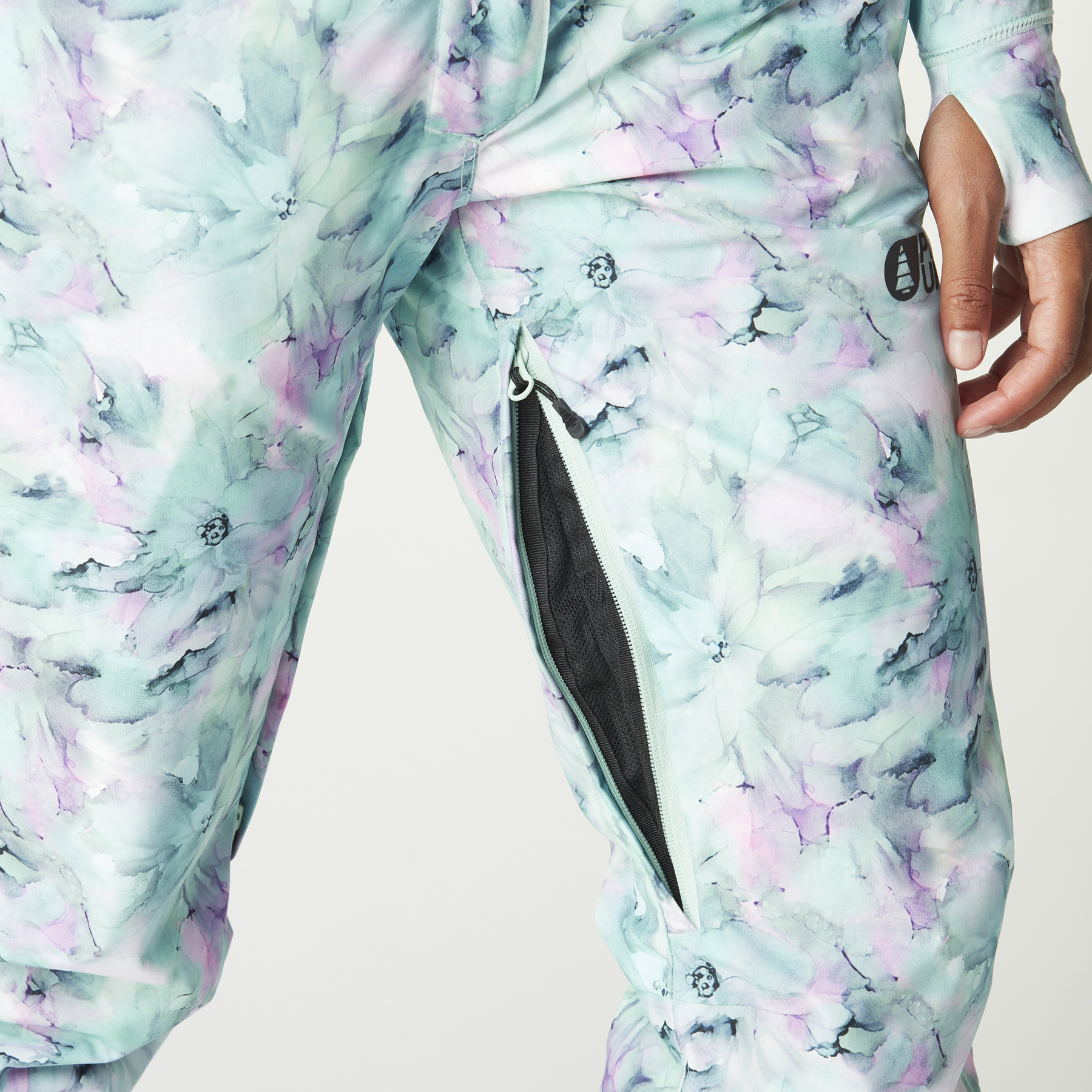 EXA PRINTED PANTS __color:Blurry_Water_Print#4