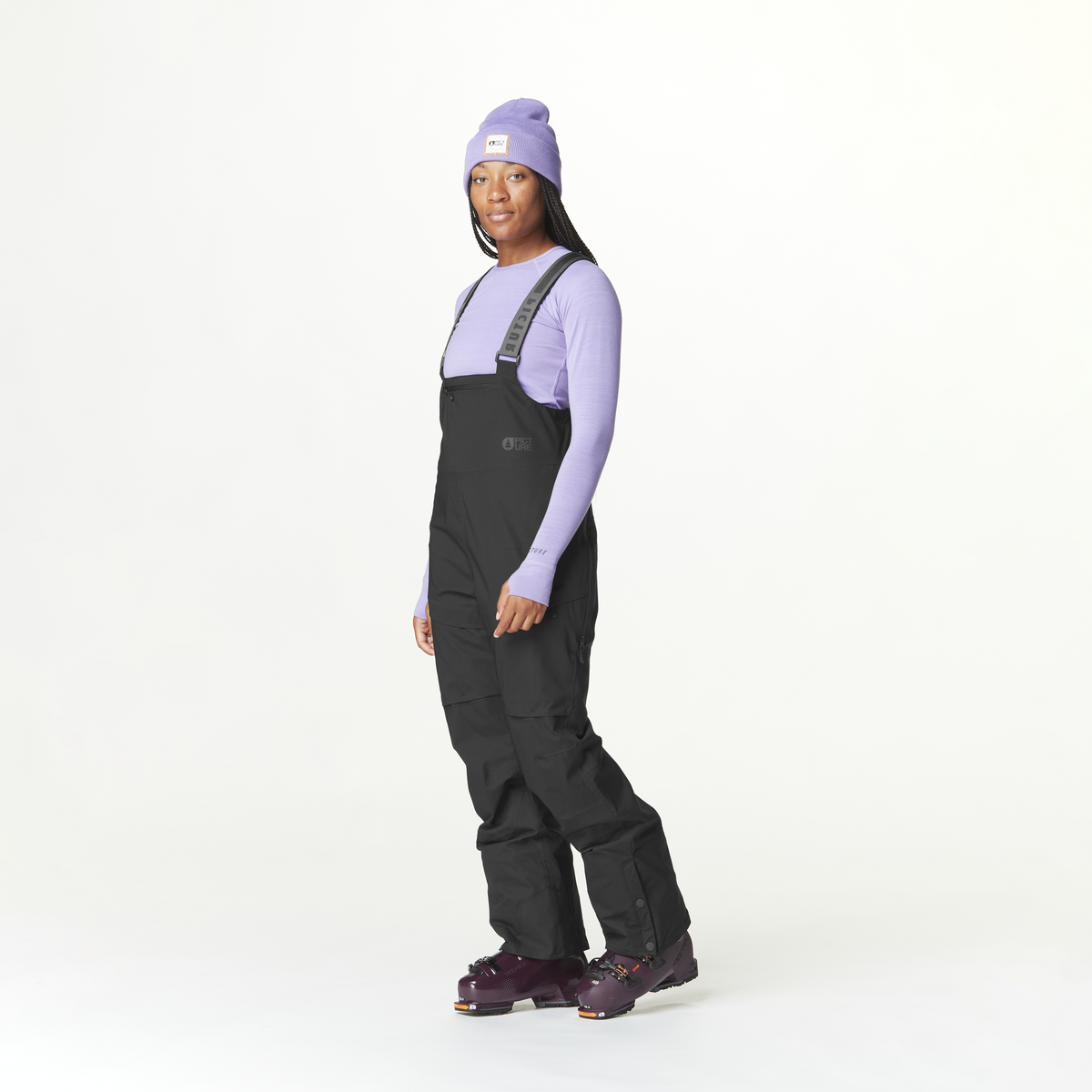 ELWY BIB PANTS __color:Black#2