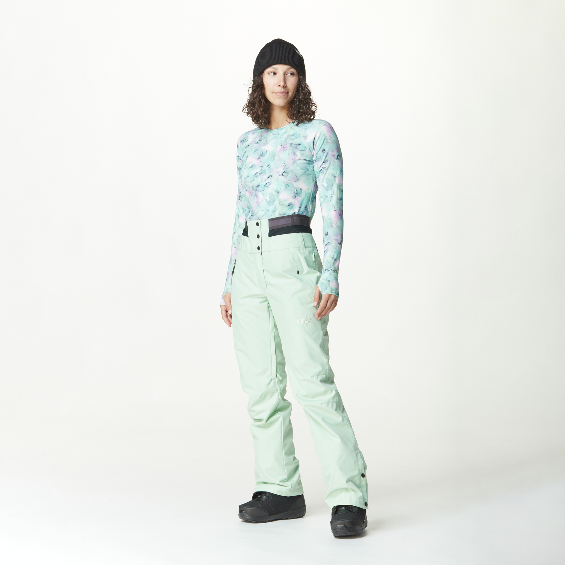 TREVA PANTS __color:Silt_Green#34