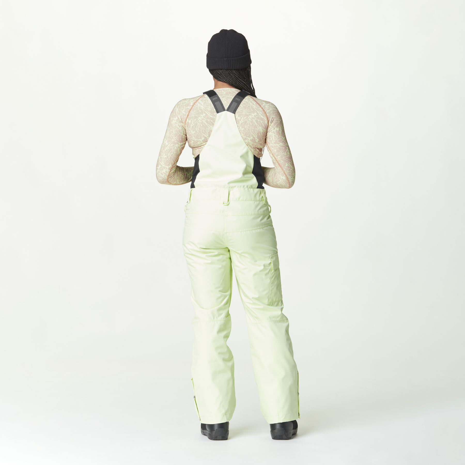BRITA BIB PANTS __color:Lime_Cream#9