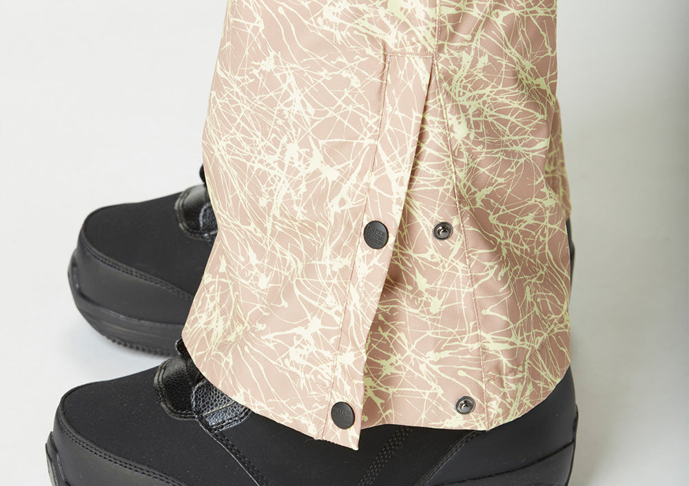 Snap buttons at bottom hem