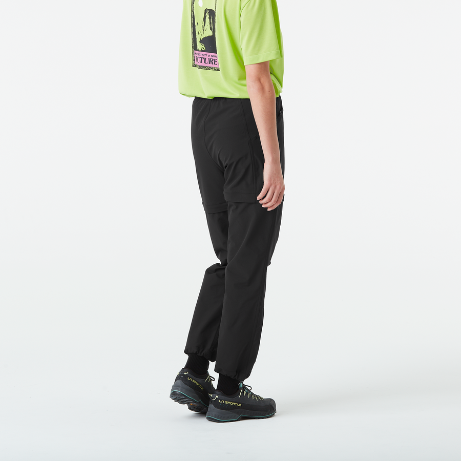 OUTIF W 2IN1 STRETCH PANT __color:Black#2