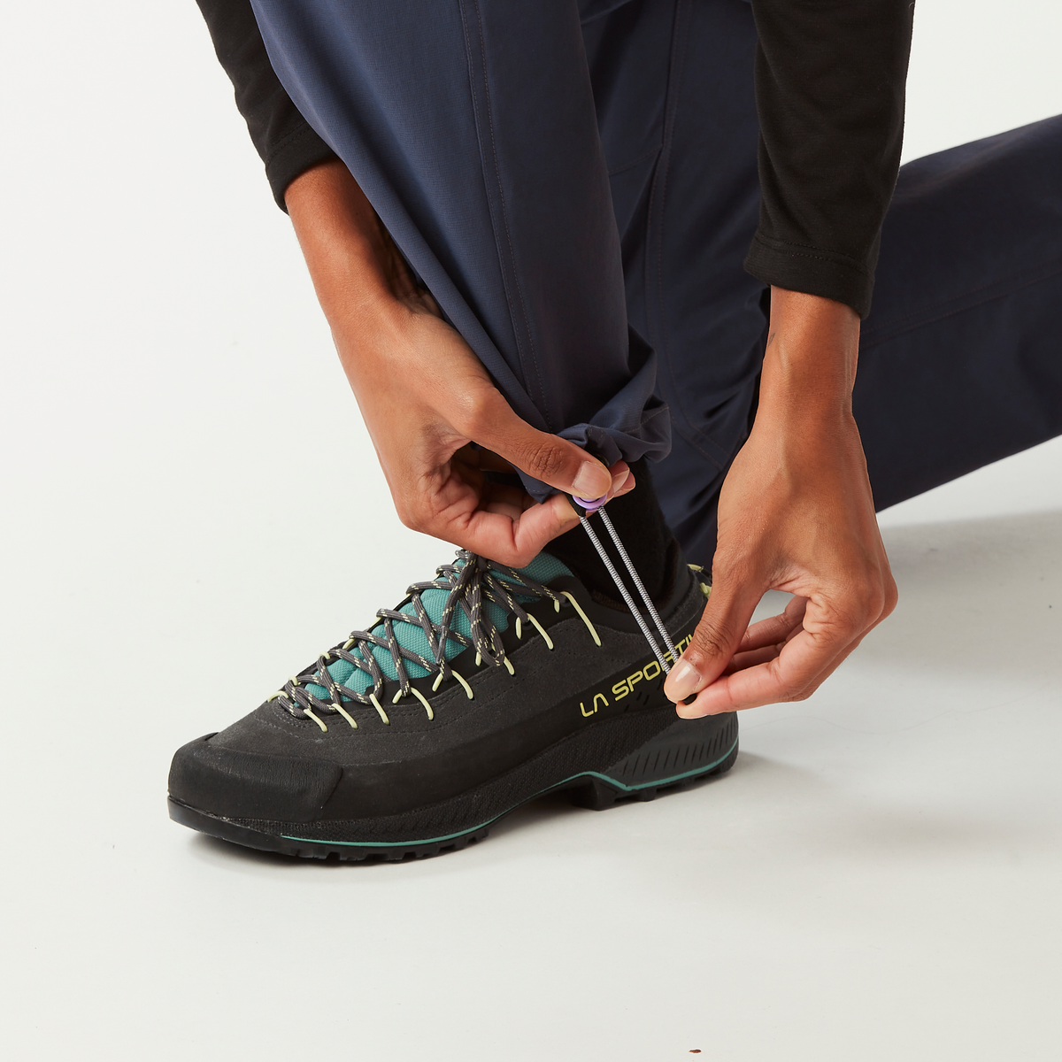OUTIF W 2IN1 STRETCH PANT __color:Odyssey_Gray#19