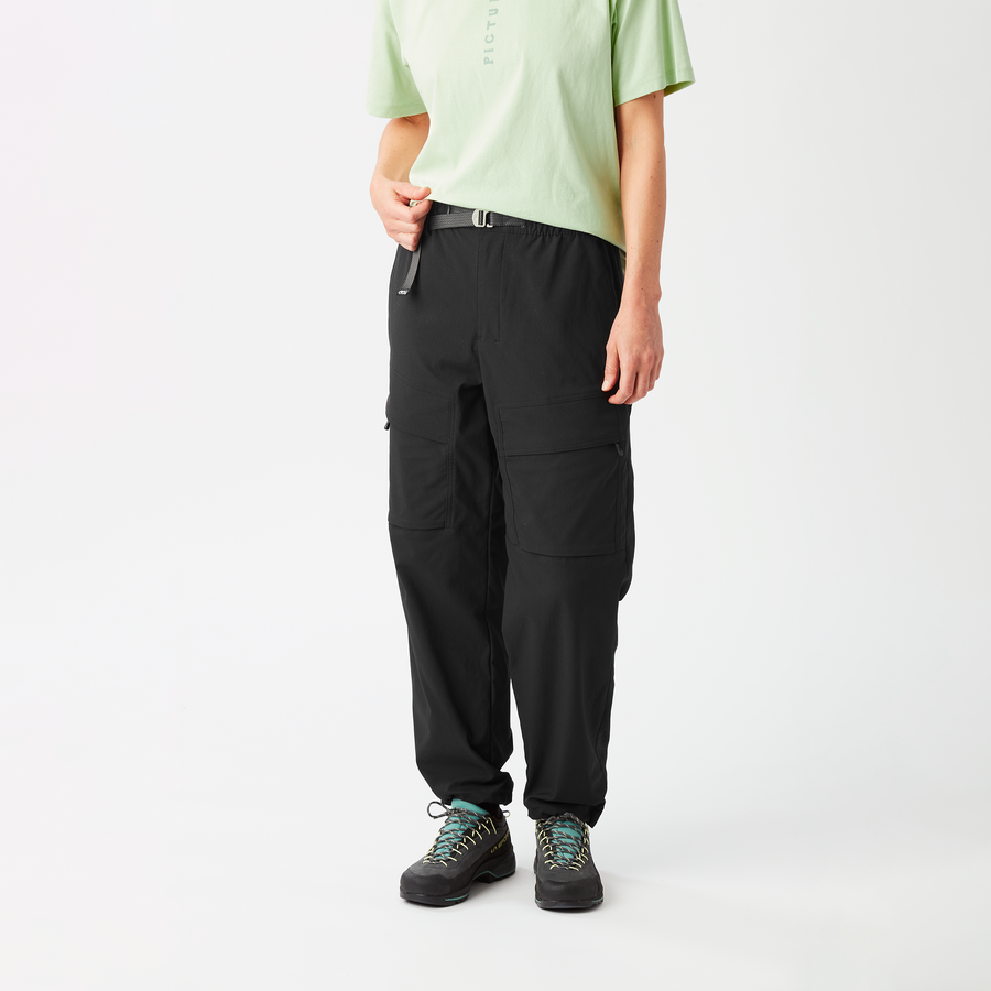 HAVOR W CARGO PANTS __color:Black#1