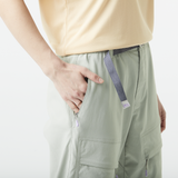 HAVOR W CARGO PANTS __color:Cloudy_Blue#14