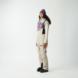 AERON 3L BIB PANTS __color:Pure_Cashmere#10