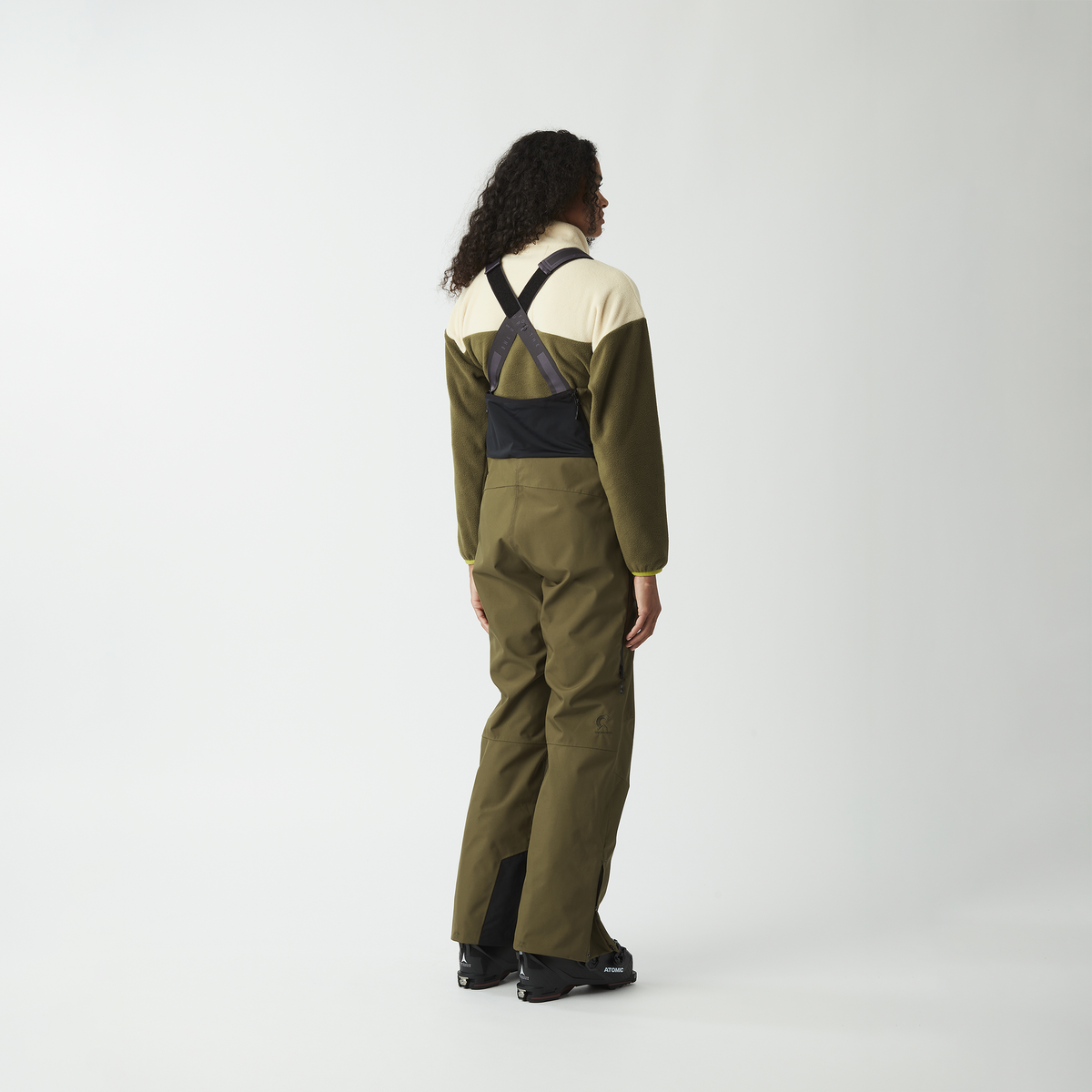 OROSI W BIB PANTS __color:Tobacco#11