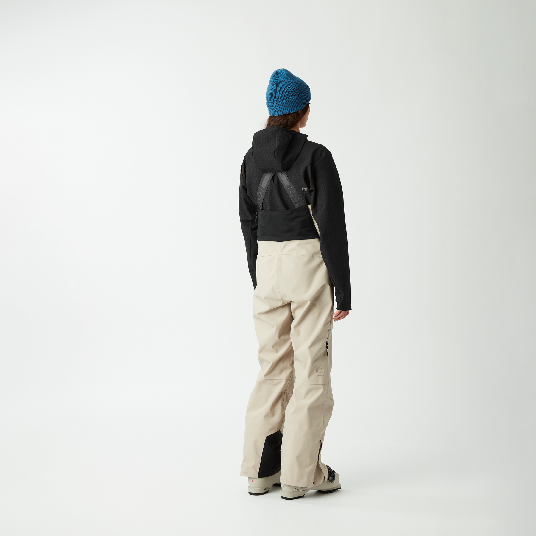 OROSI W BIB PANTS __color:Pure_Cashmere#1