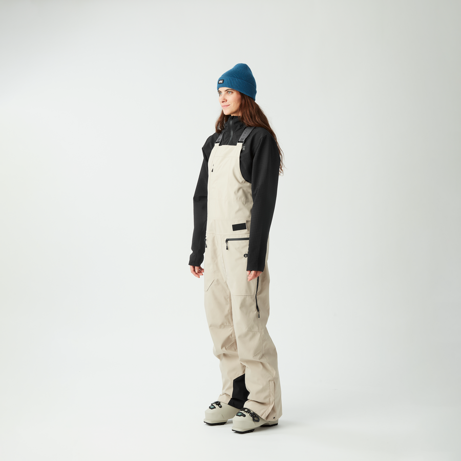 OROSI W BIB PANTS __color:Pure_Cashmere#2