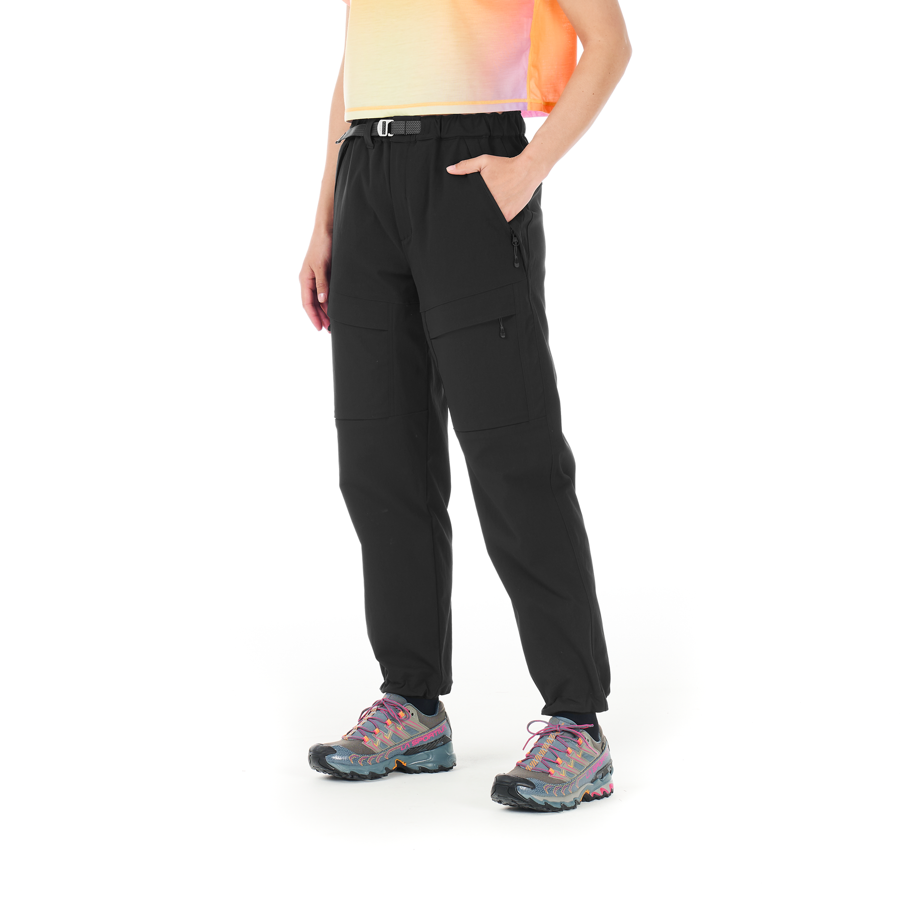 HAVOR W CARGO PANTS __color:Black#0
