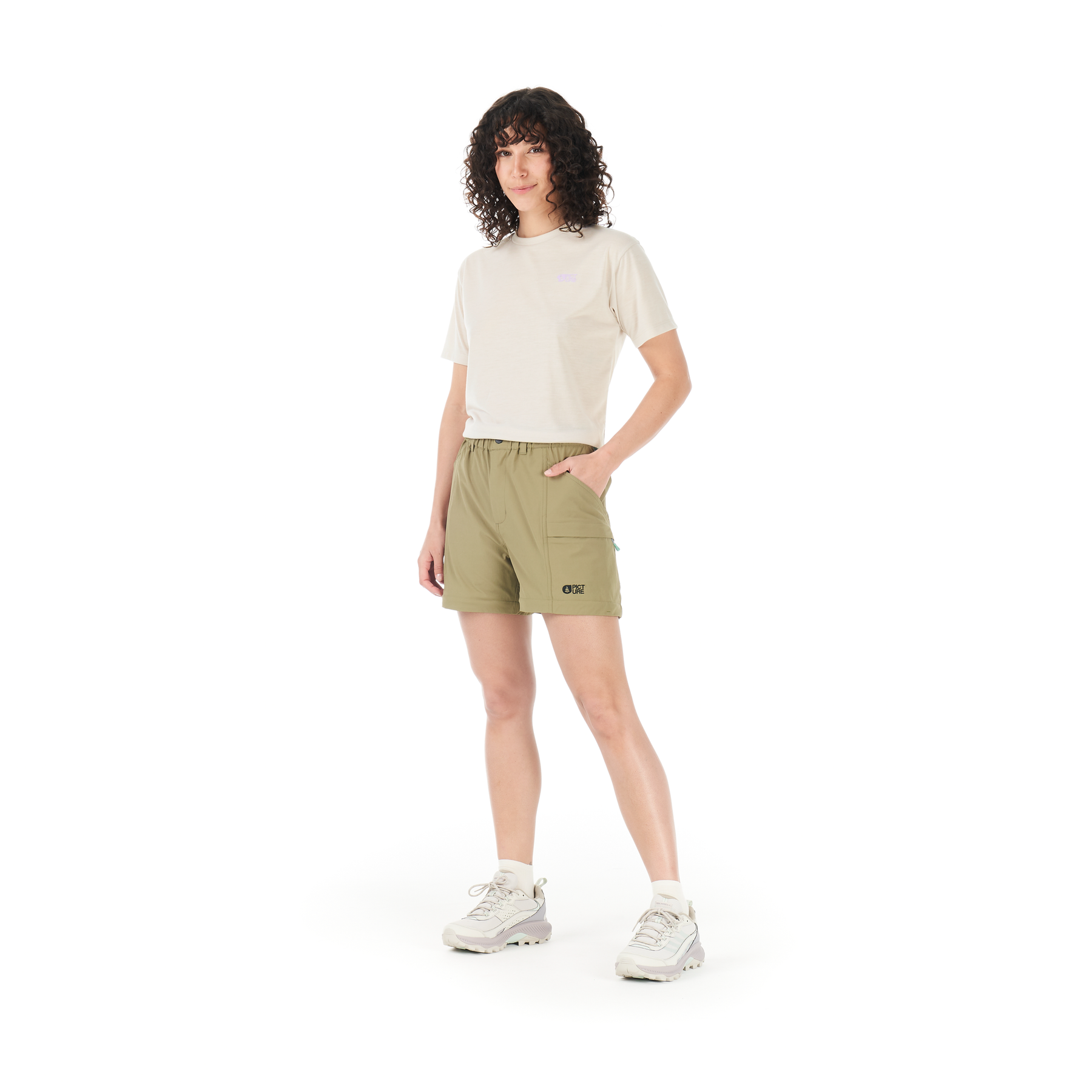 OUTIF W 2IN1 STRETCH PANT __color:Aloe#6